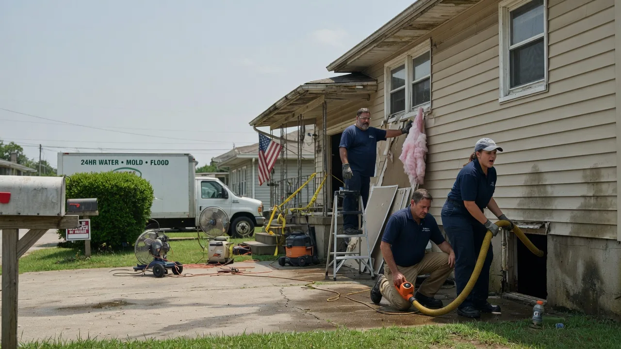 Water Damage Repair in Rose Hill, KS near me